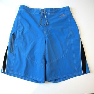 The North Face Apex Drawstring Boardshorts Swim Trunks Men's Medium Blue UnLined